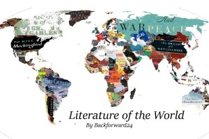 用144本名著绘制成一张世界地图，你阅读过几个国家？